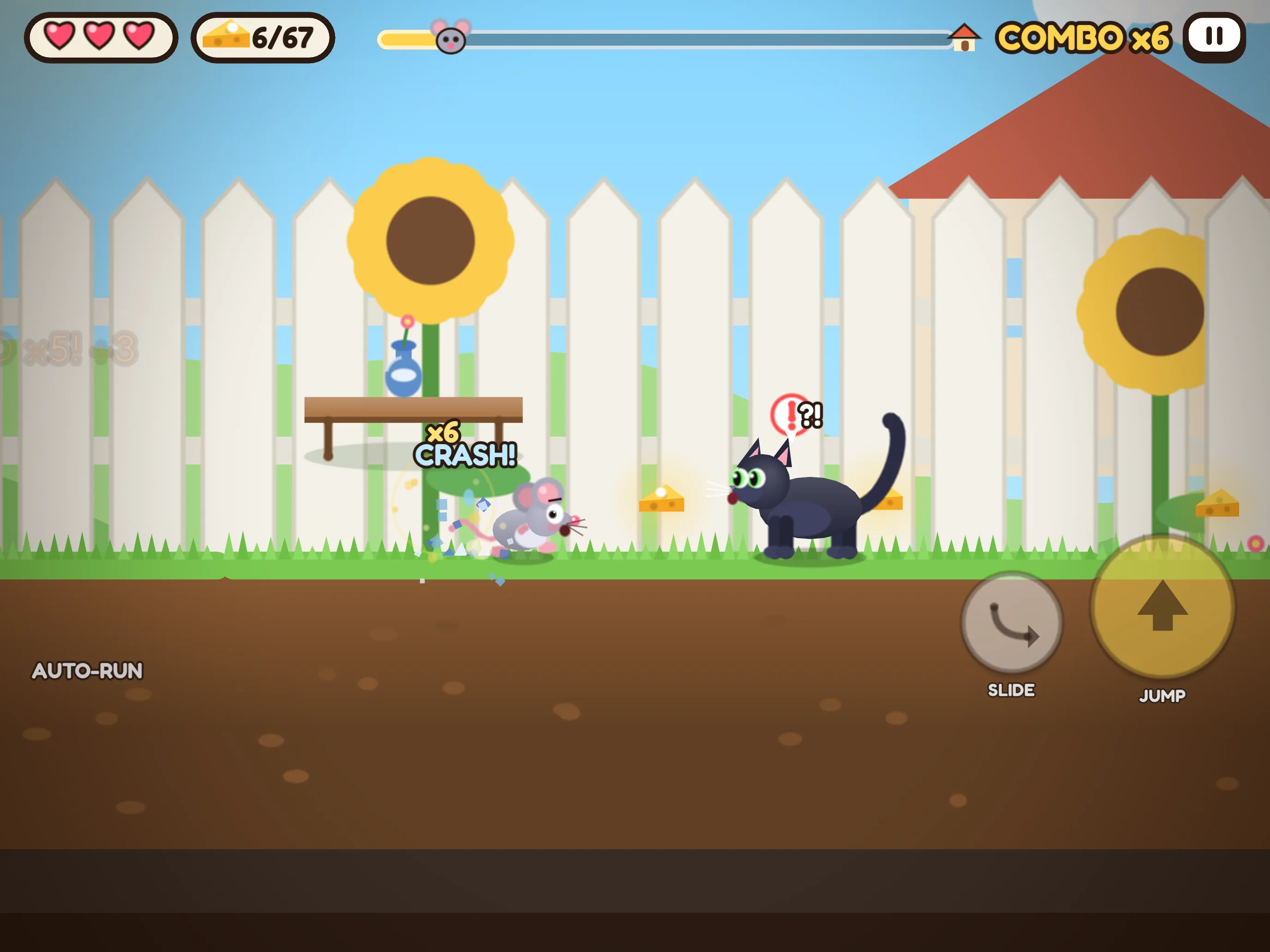 Cheezy Escape — Backyard Garden on iPad