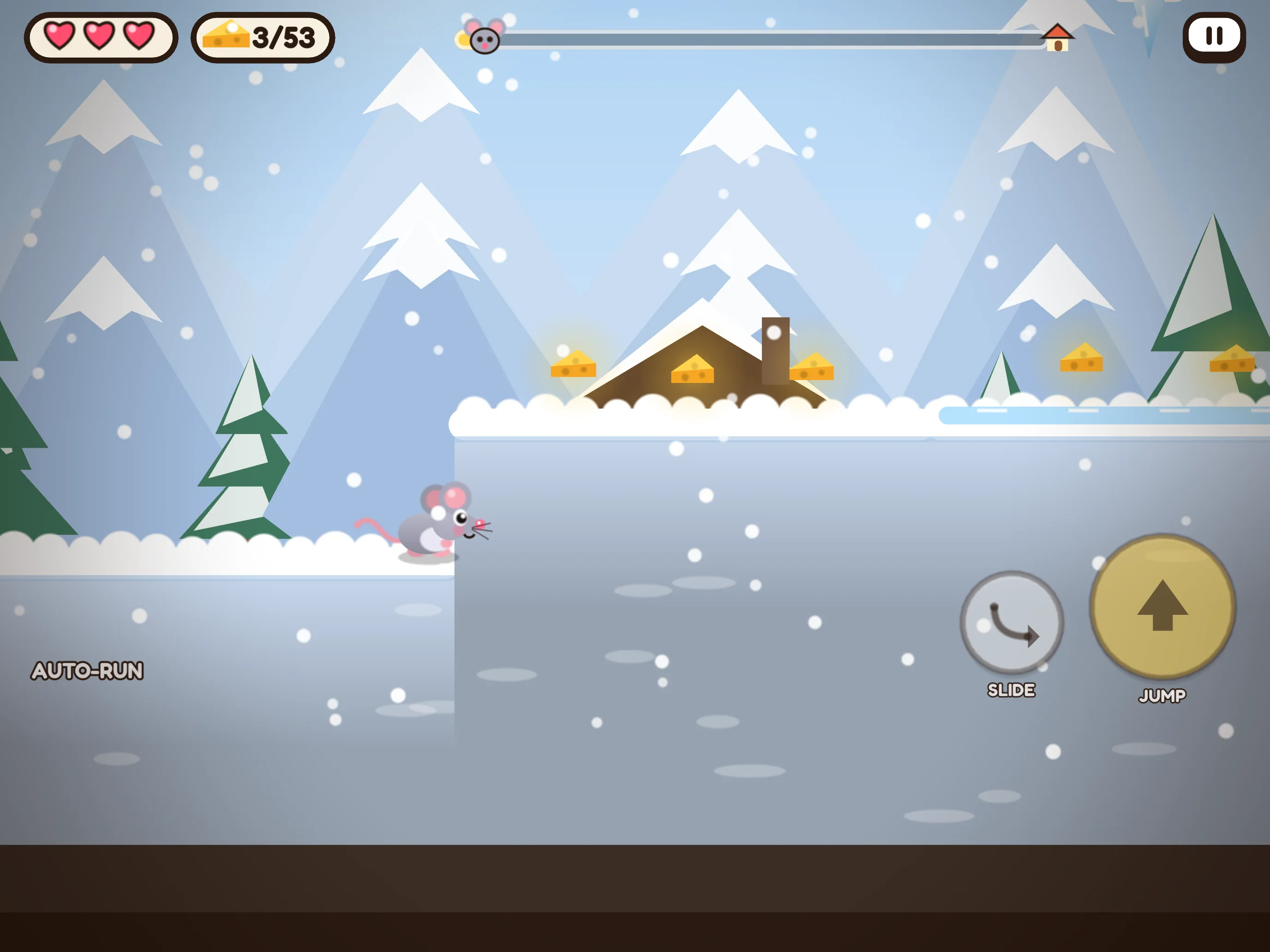 Cheezy Escape — Snowy Peaks on iPad